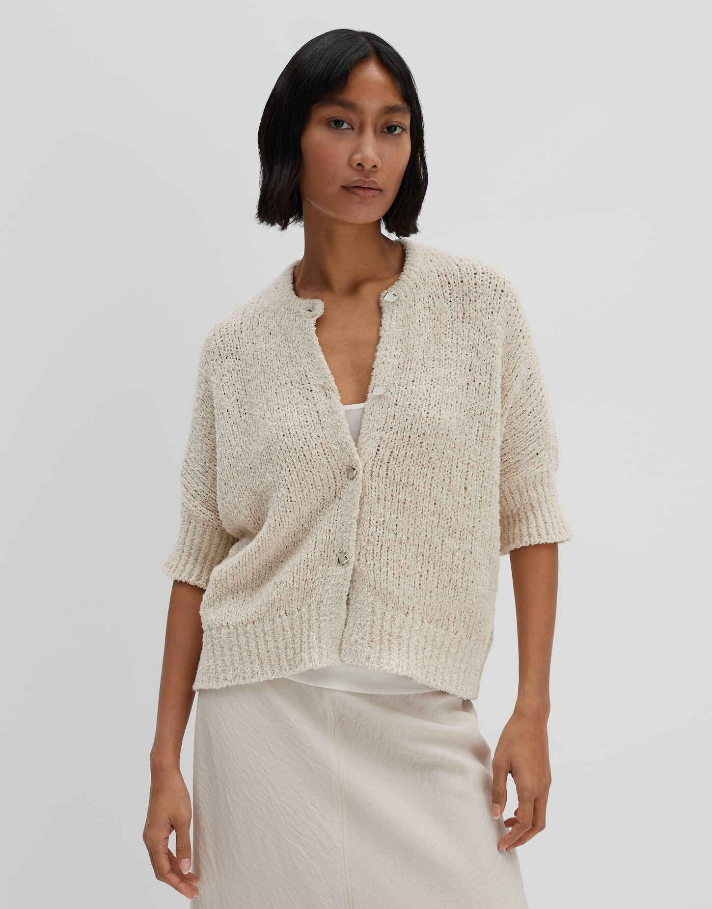 Cardigan TIBELITA aus weichem Bändchgarn