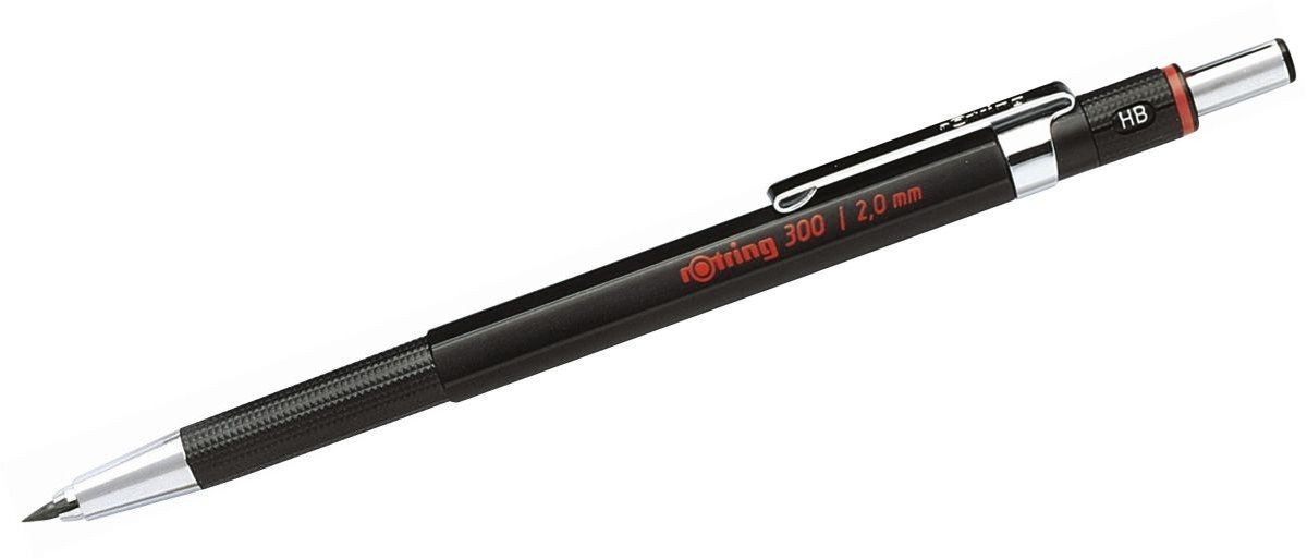 ROTRING Bleistift Fallminenstift 300 2,0mm HB schwarz