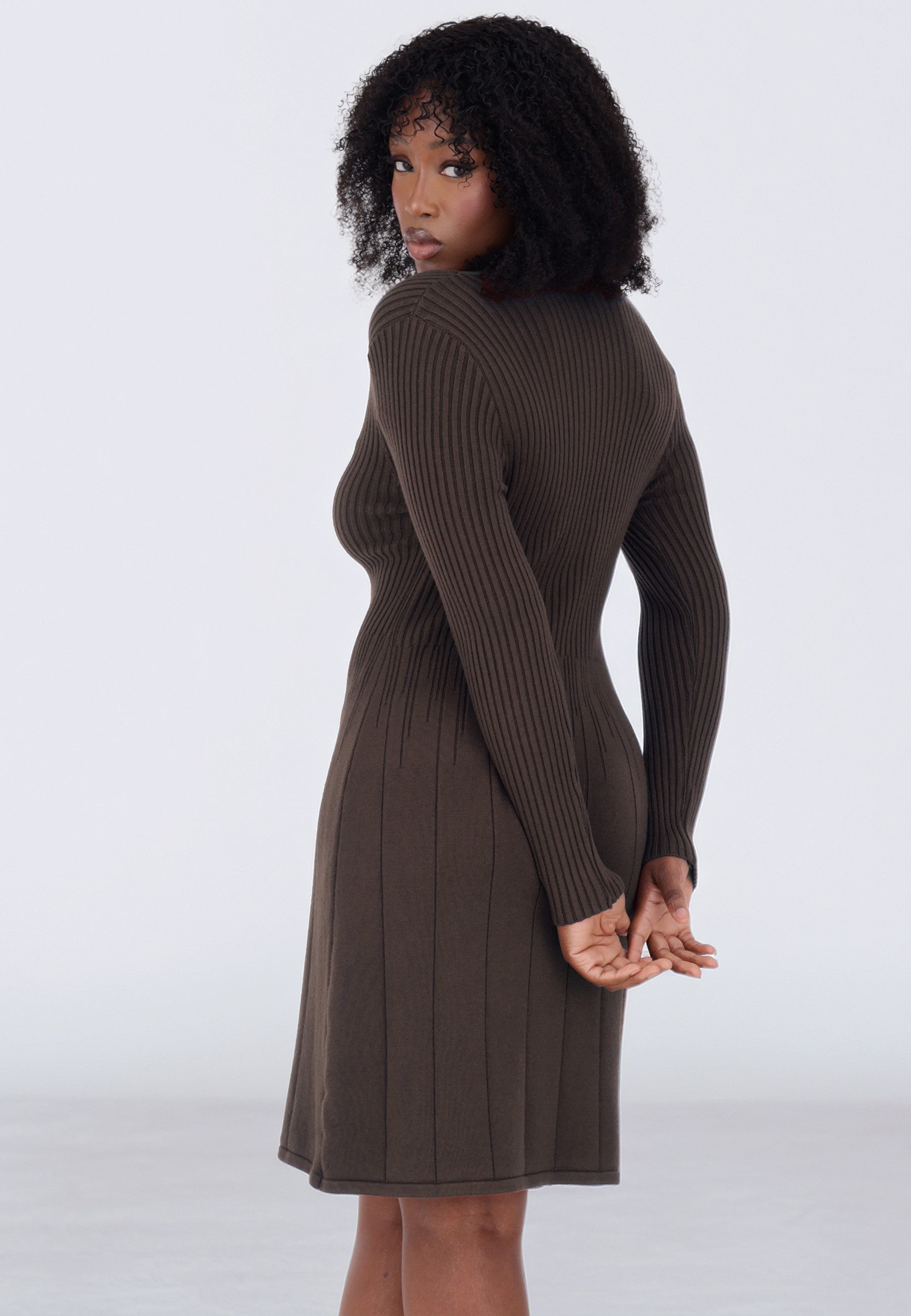 YC Fashion & Style Strickkleid zeitlos, vielseitig und wunderbar feminin Basic