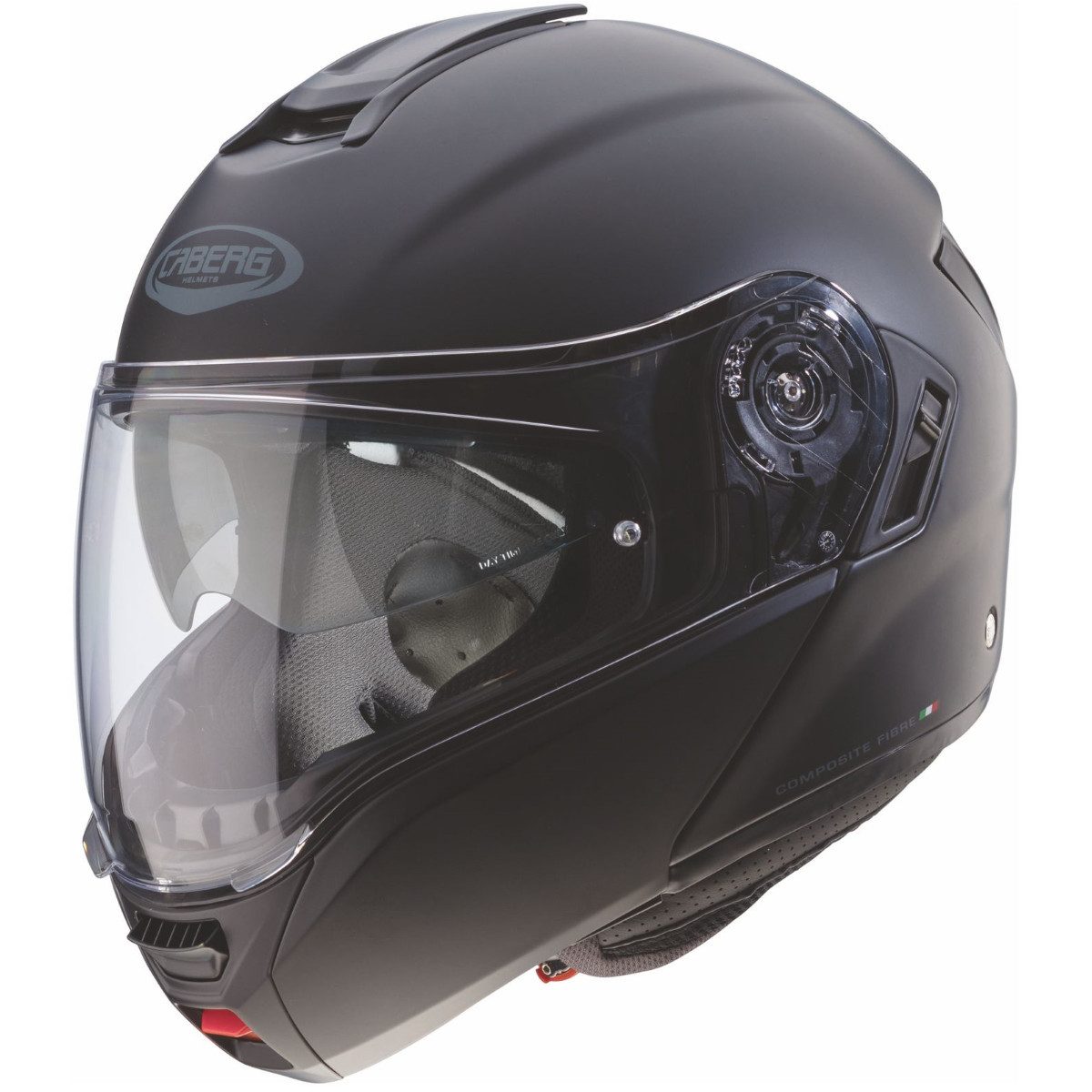Caberg Motorradhelm Caberg Levo Klapphelm matt-schwarz XL (1er Set)