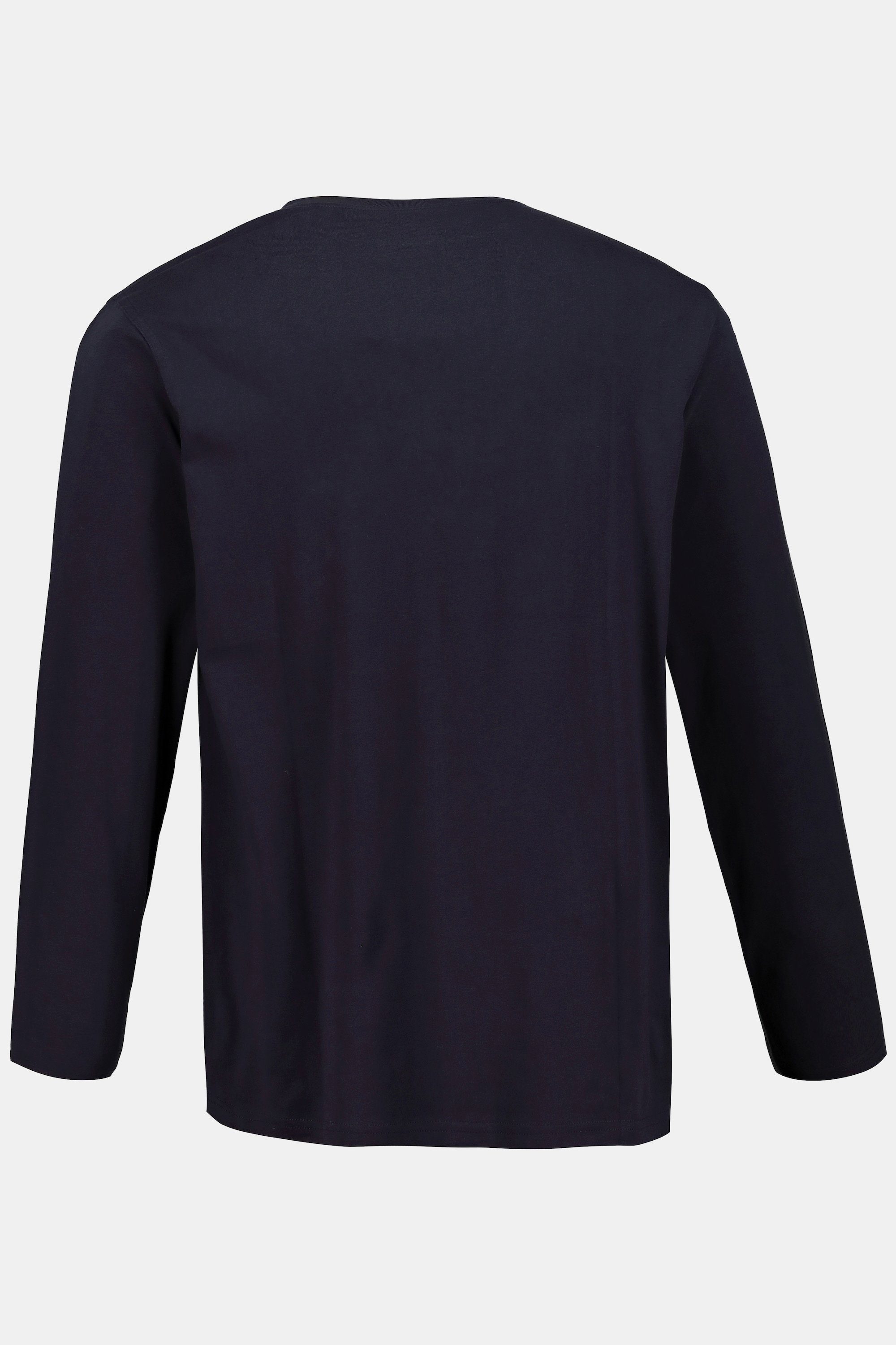 JP1880 T-Shirt bis marine dunkel Langarmshirt 8XL Basic