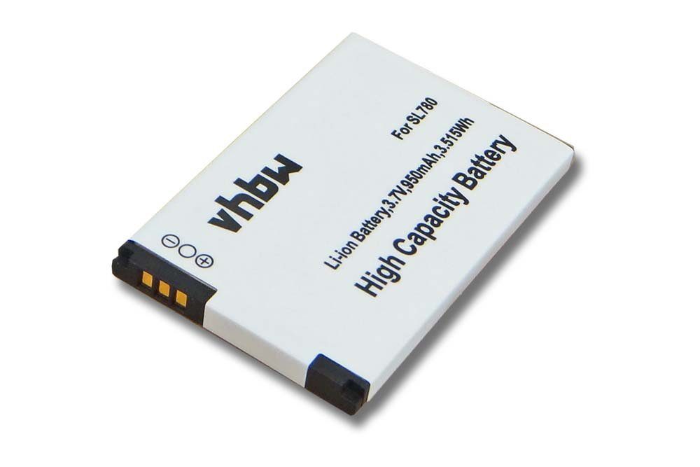 M-520 (3,7 mAh mit V) kompatibel vhbw Li-Ion COMfortel Akku M-710, 950