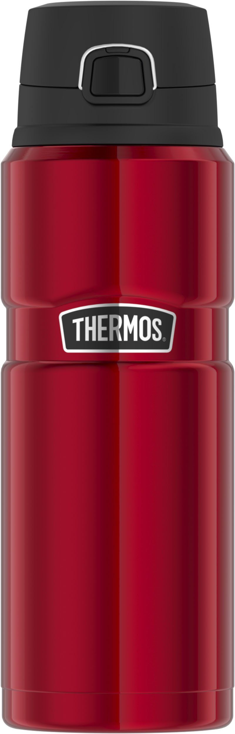THERMOS Thermoflasche Stainless King, Edelstahl, 0,7 Liter rot