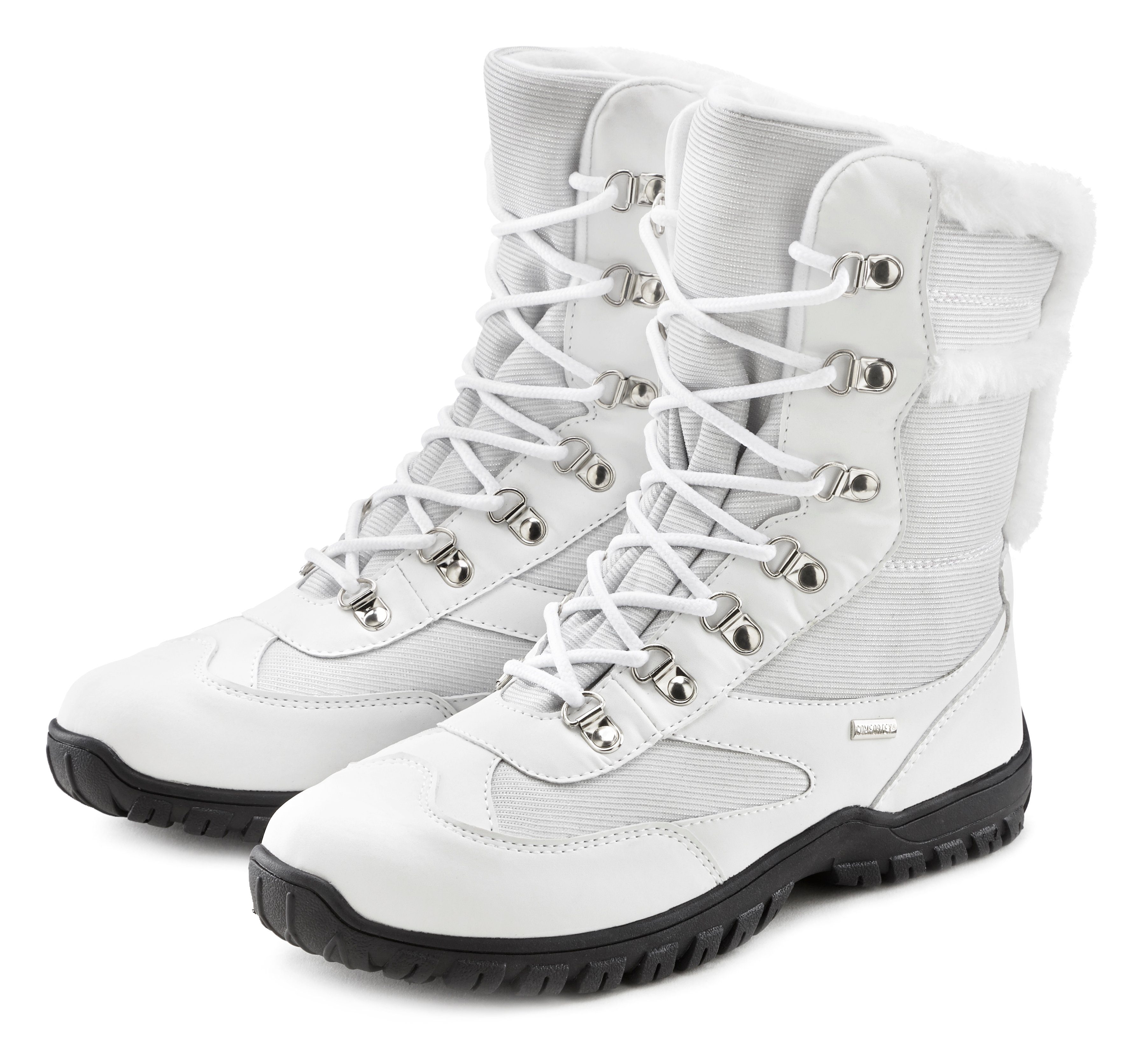 LASCANA Snow Boots, Stiefelette, Winterstiefel Snow Boots, Outdoor Stiefelette, wind & wasserabweisend, Profilsohle