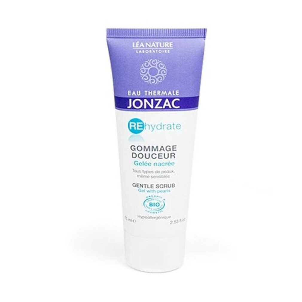 Lea Gesichtsmaske Jonzac Thermalwasser Sanftes Rehydriertes Peeling Perlengelee 75ml