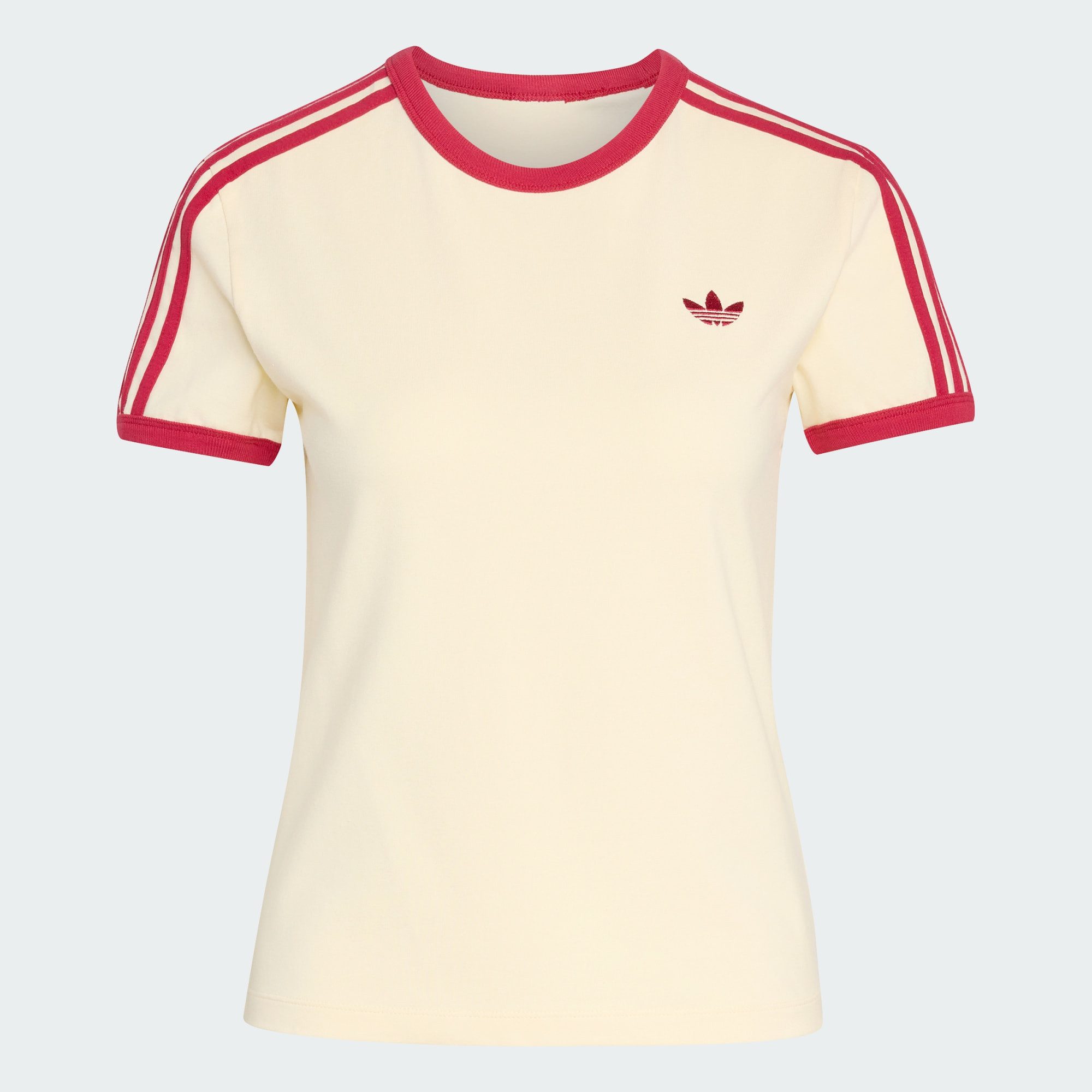 adidas Originals T-Shirt 3-STREIFEN T-SHIRT, SCHMAL GESCHNITTEN (1-tlg)