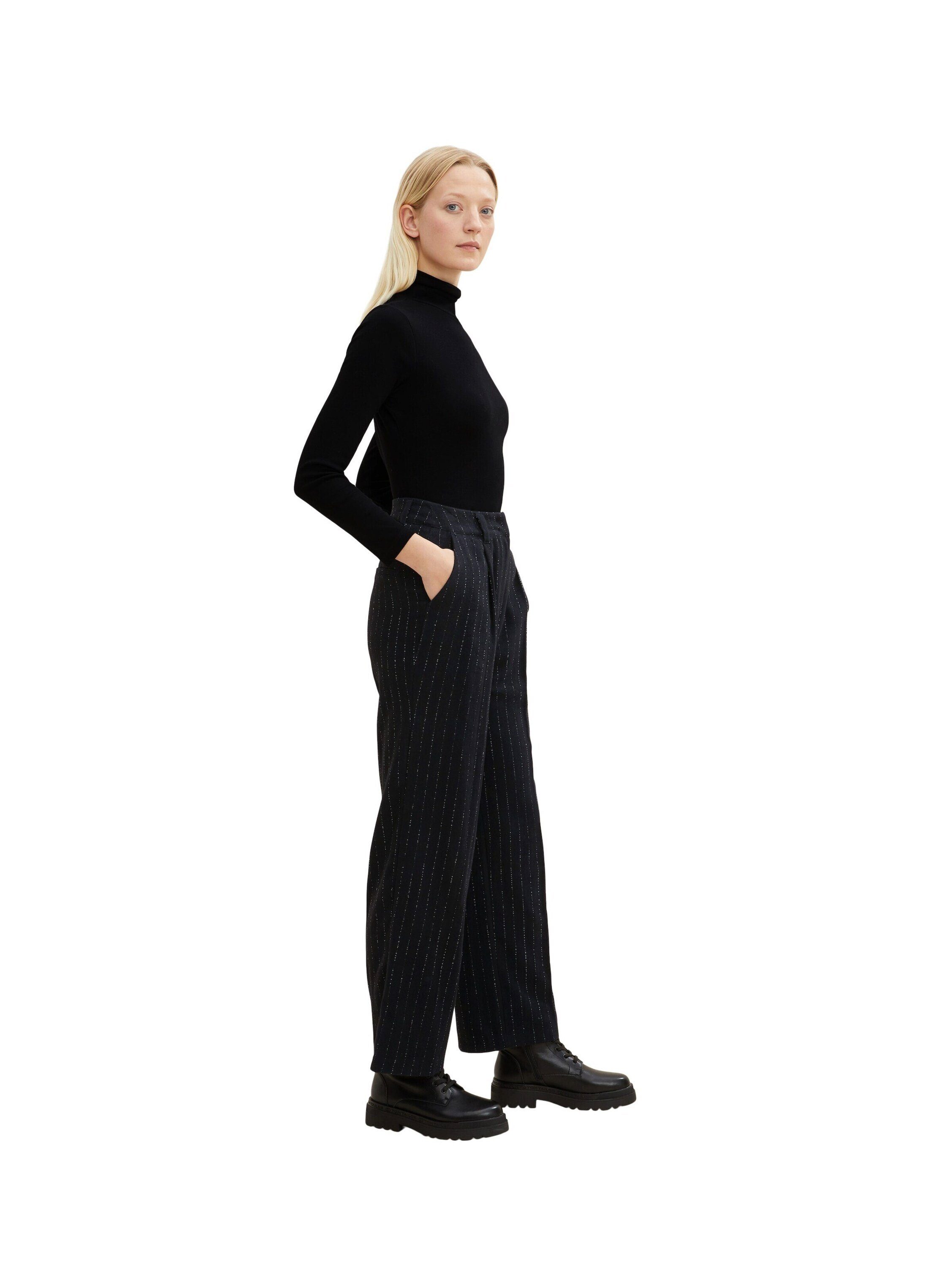TOM TAILOR Bundfaltenhose Lea (1-tlg) Falten