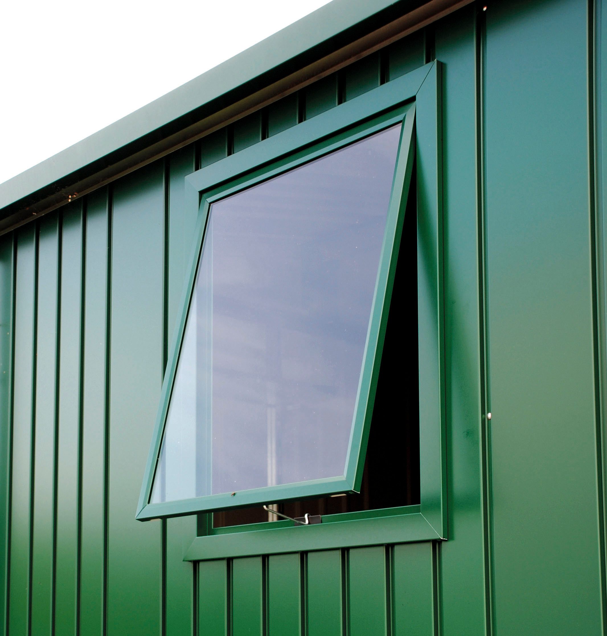 Biohort Fenster für Gerätehaus Europa, Größe 1-7, 2A, 4A, verschiedene Farben, 73,3x5x176 cm
