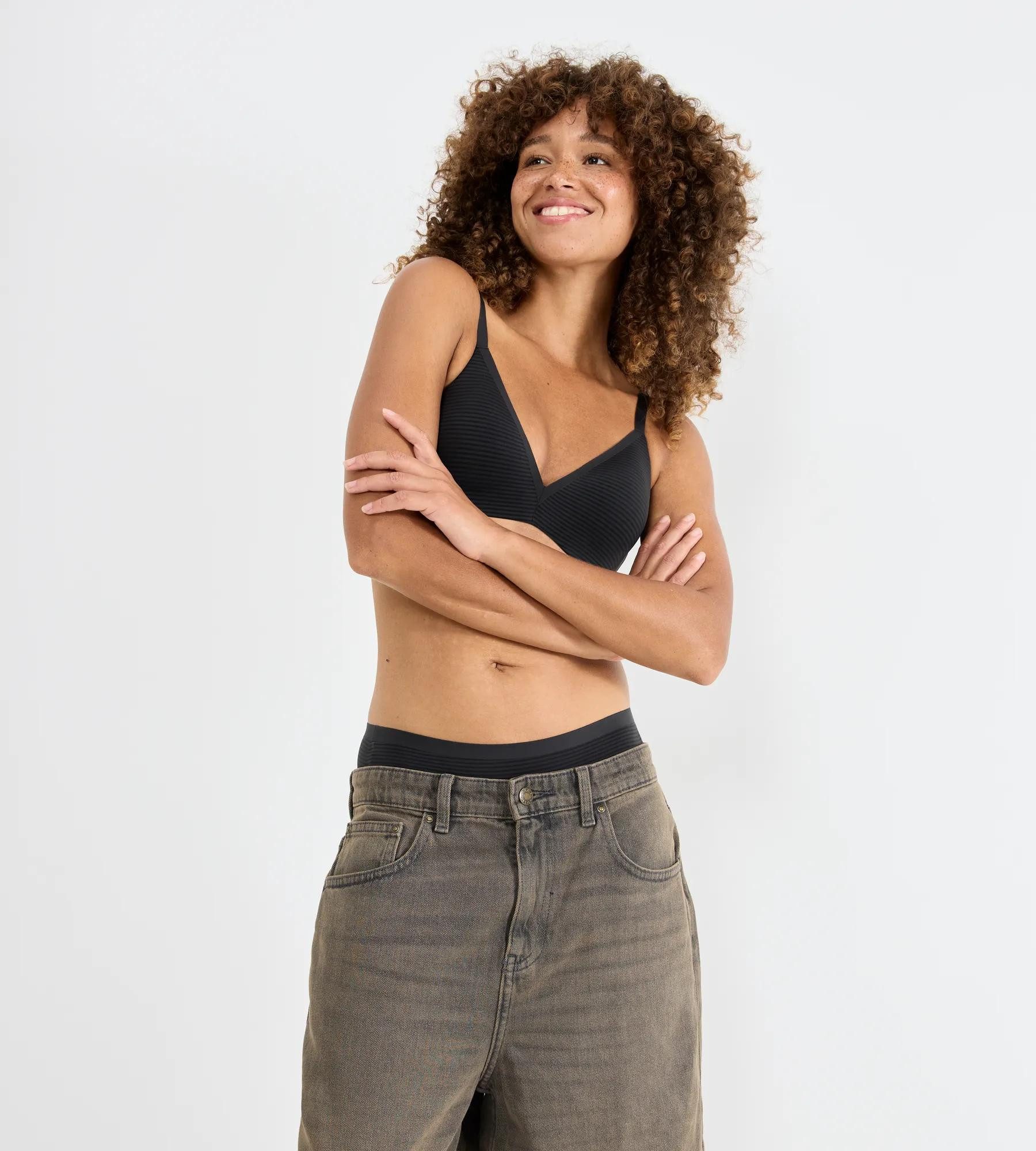 sloggi Hipster ZERO Feel Air atmungskativ, semi-transparenter Look, feine Streifen – Bild 5 von 5