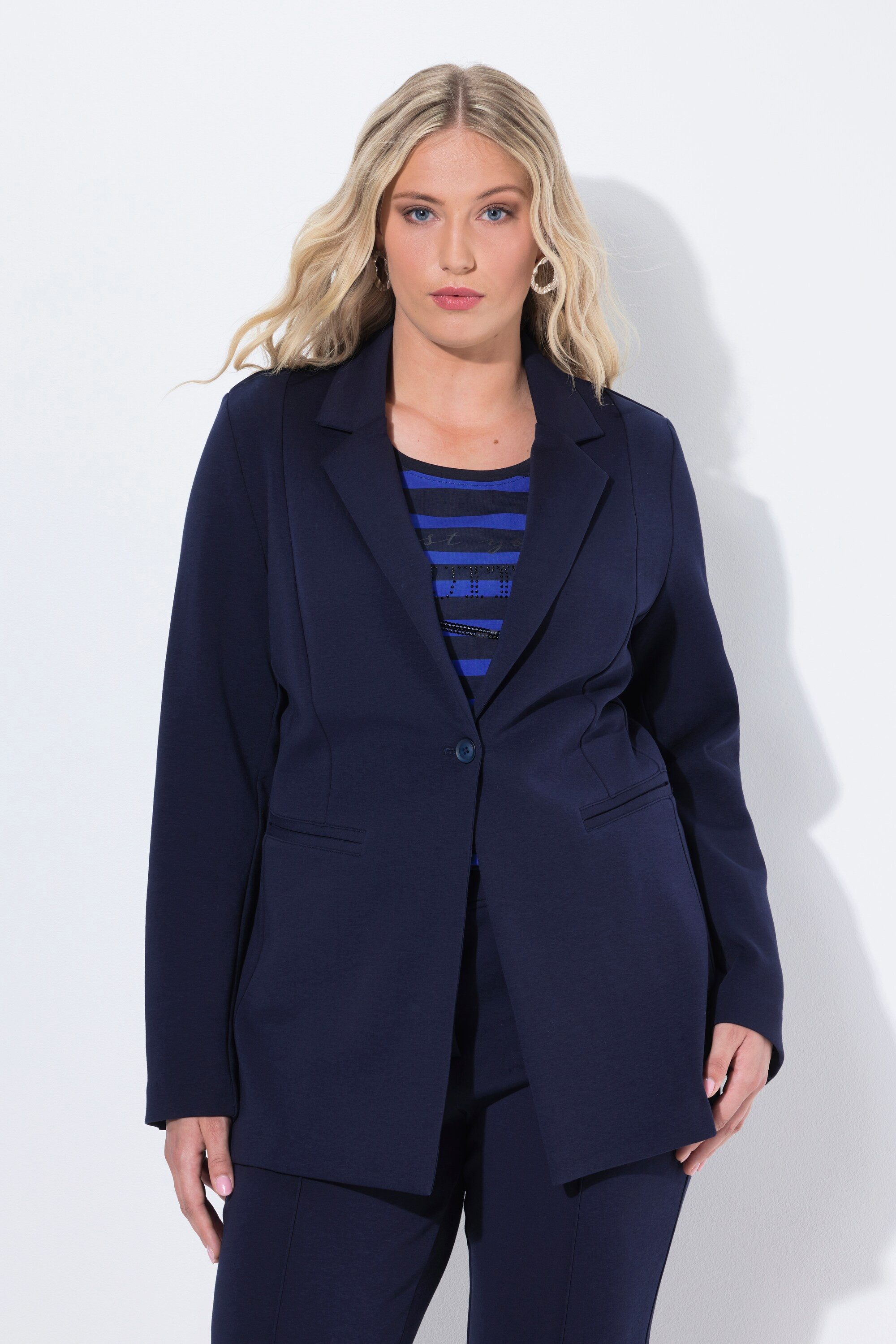 Ulla Popken Jerseyblazer Blazer Punto di günstig online kaufen