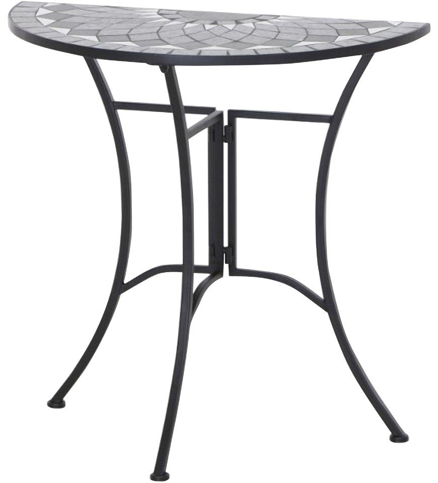 36+ Siena Garden Tisch, 160 x 90 x 71 cm, hpl, anthrazit, klappbar