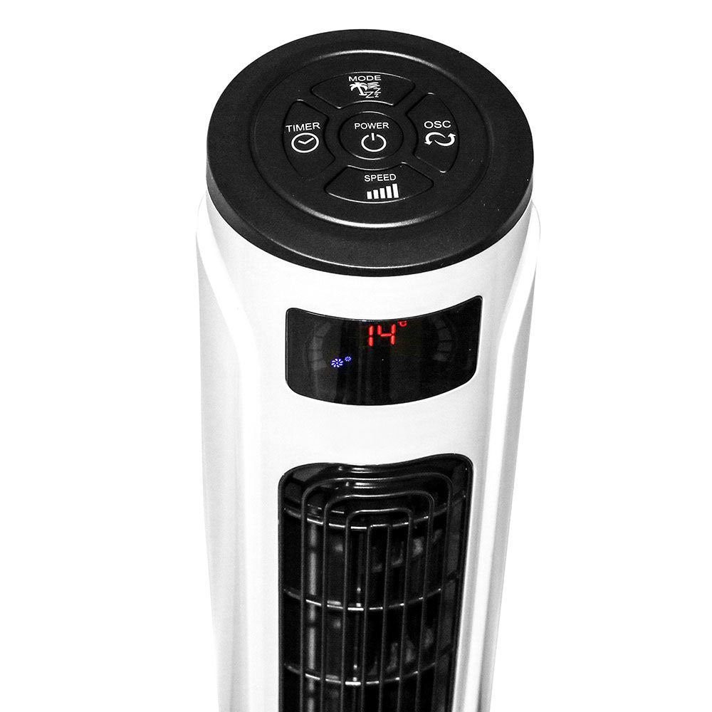 V-TAC Turmventilator, Smart Home Turm Ventilator Sprachsteuerung Steh Fernbedienung