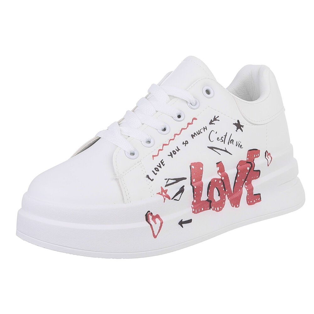 Ital-Design Damen Low-Top Freizeit Sneaker (88519146) Flach Sneakers Low in günstig online kaufen