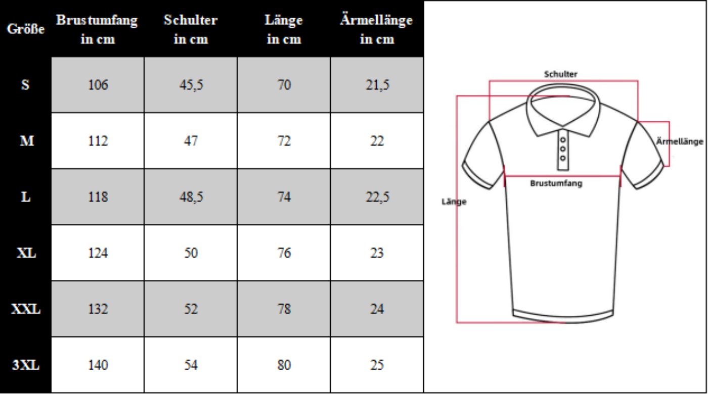 Allthemen Poloshirt Herren kurzarm T-Shirt mit Streifen Polohemd Slim Fit Shirt Sommer