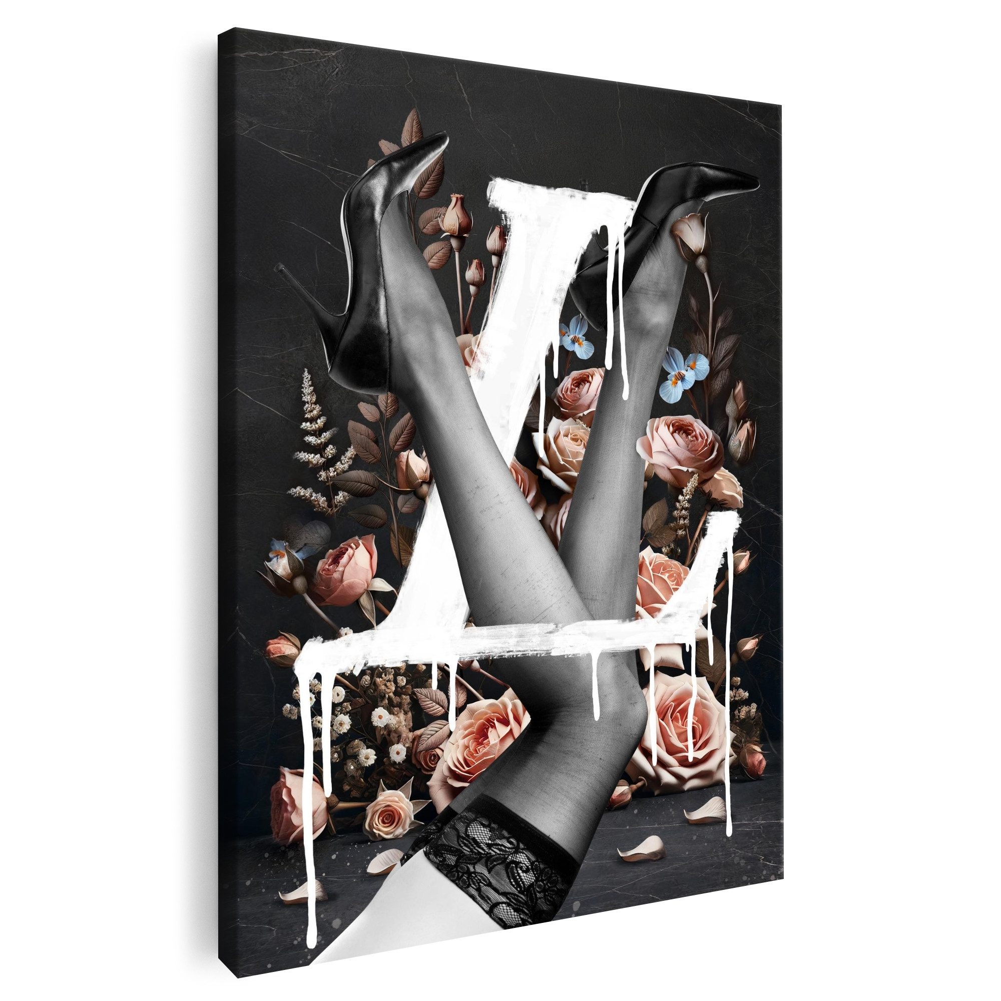 Artmazing Leinwandbild Legs For Louis, Legs For Louis, gesp. auf FSC Echtholz-Keilrahmen, in versch. Größen