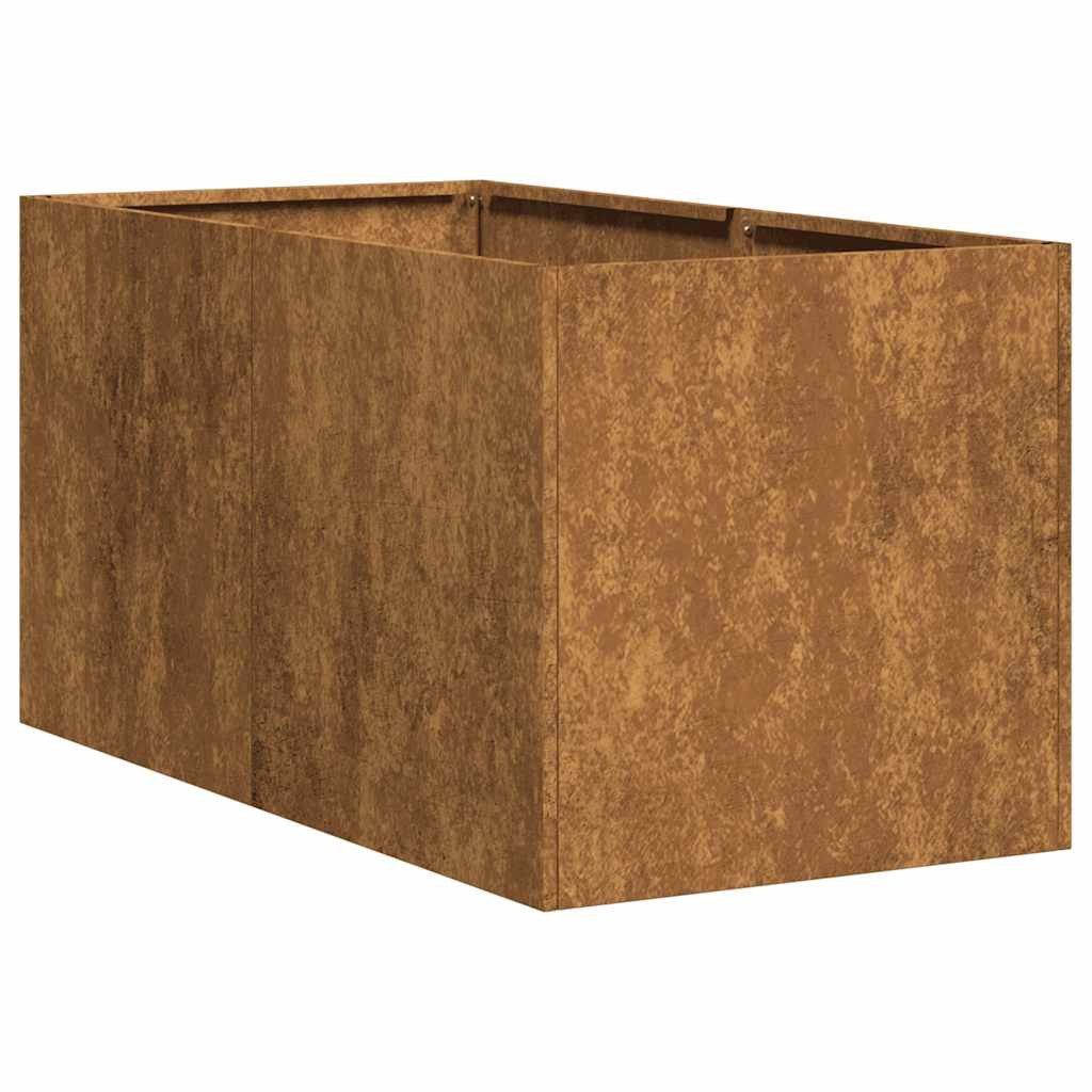 vidaXL Blumentopf Pflanzkübel Rostig 40x80x40 cm günstig online kaufen