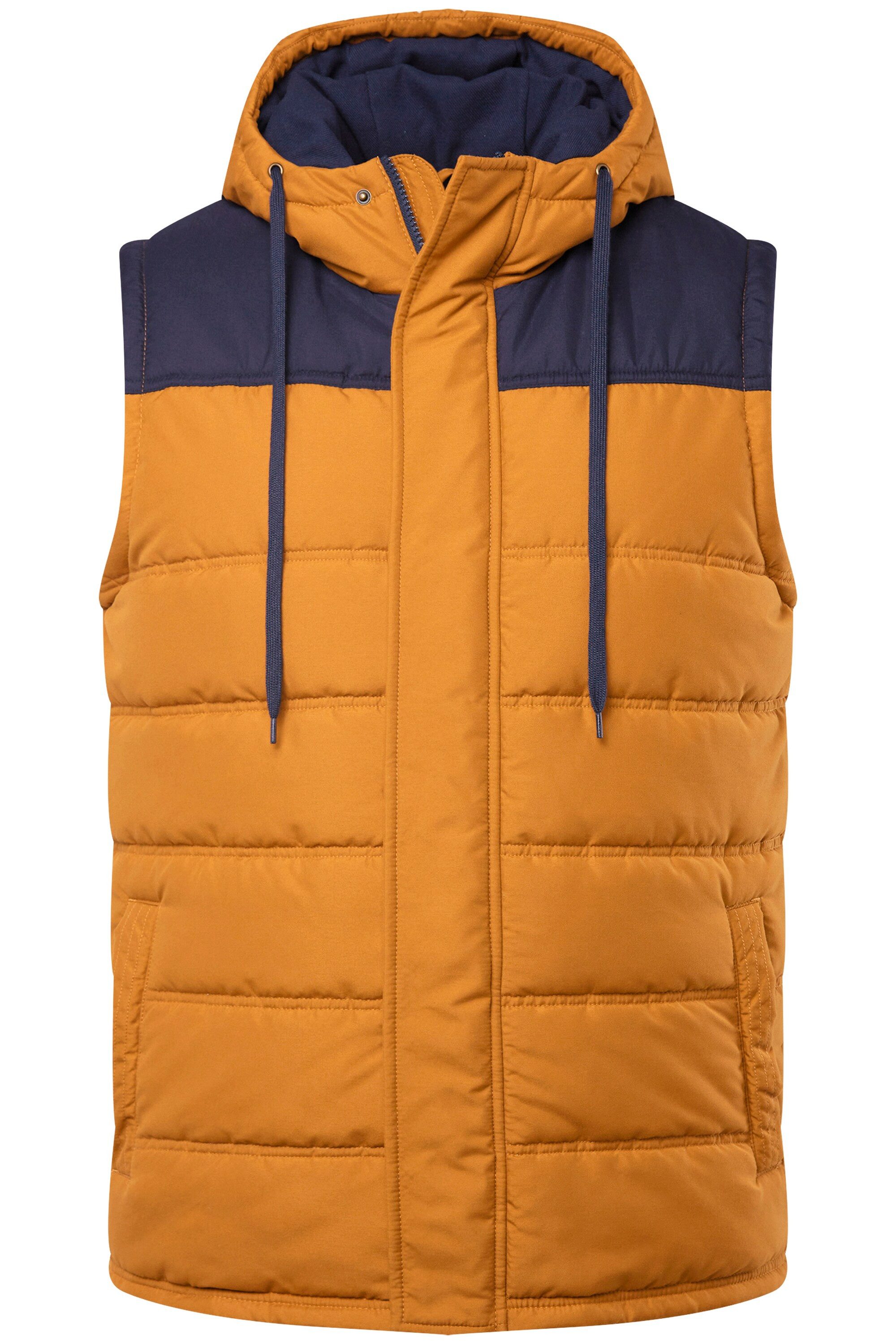 Men Plus Steppweste Men+ Outdoor-Weste zweifarbig günstig online kaufen