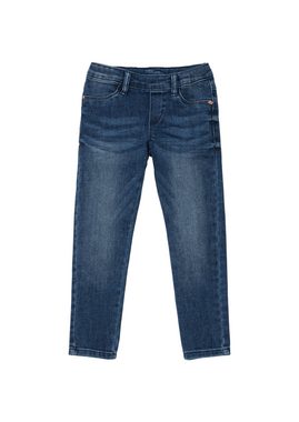s.Oliver Stoffhose Jeans Treggings / Slim Fit / Mid Rise / Slim Leg / Elastikbund Waschung