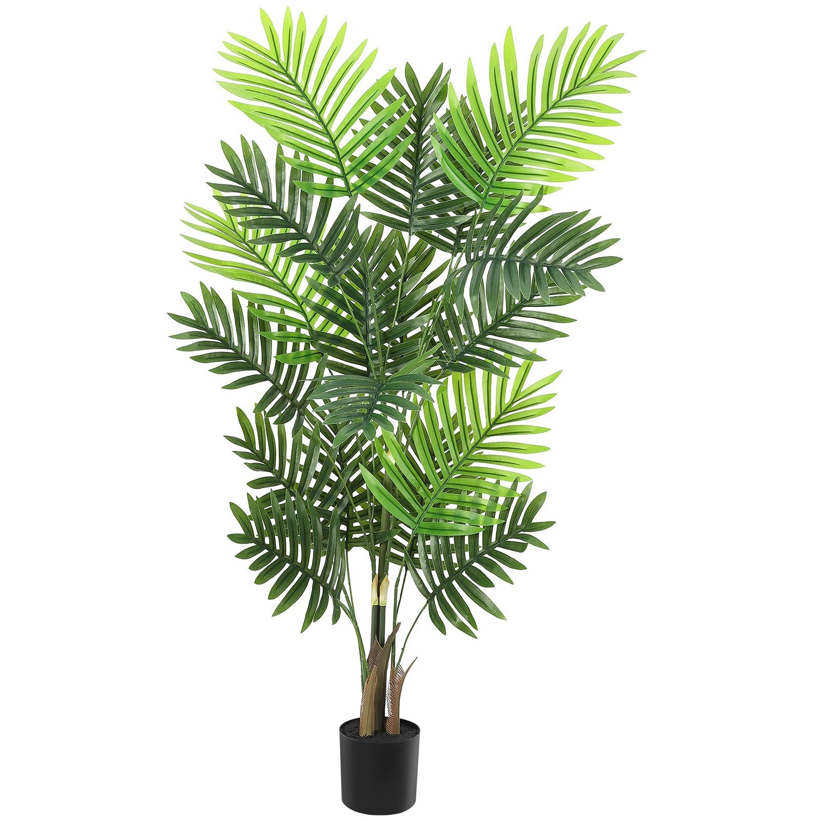 Kunstbaum Künstliche Palme, Kunstpflanzen, künstliche Baum 120cm, GarveeMor günstig online kaufen
