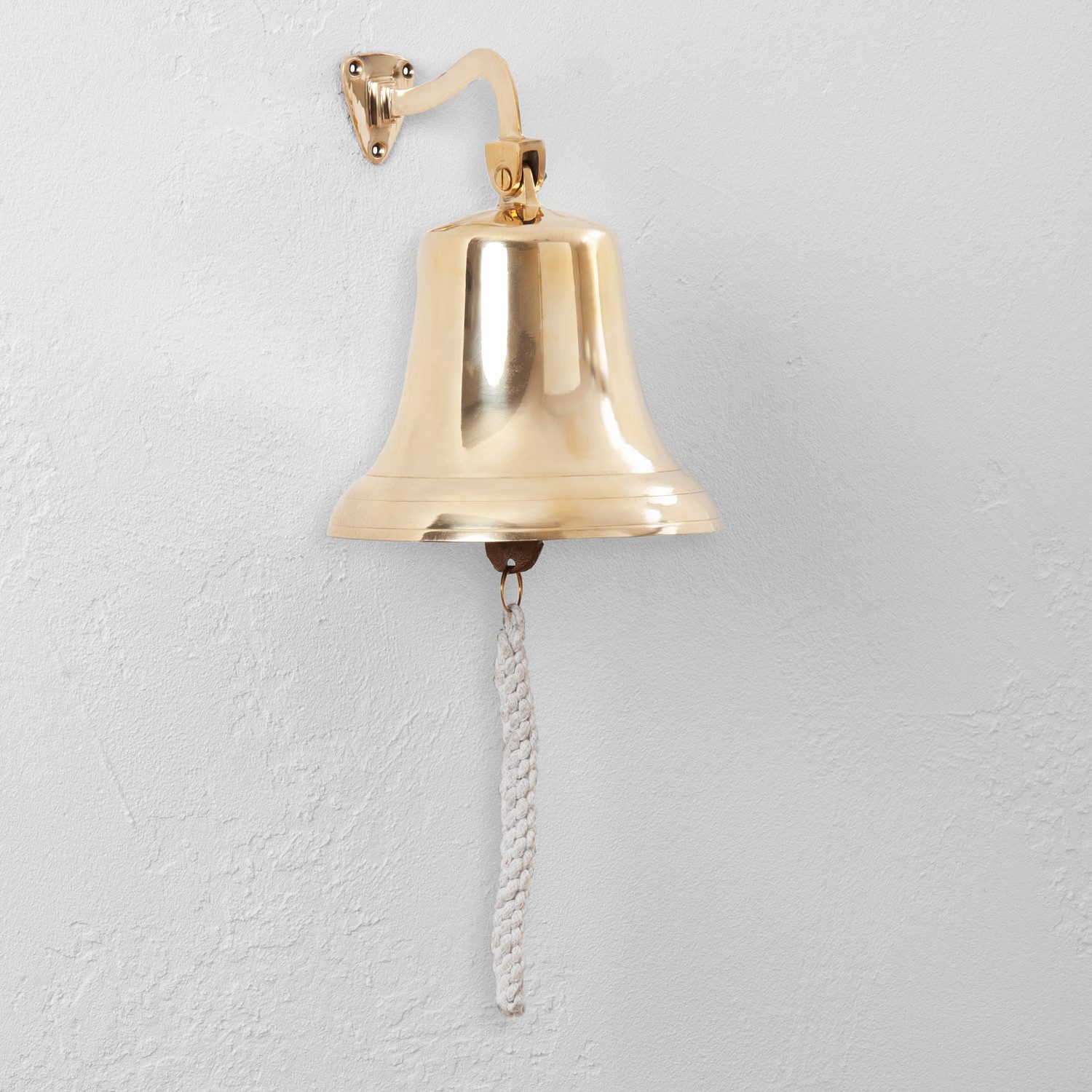 Moritz Glocke Schiffsglocke Messing JAV-4-PL klein ohne Druck, Bronzefiguren Bronze Skulptur Figur Kunstwerk Dekoration Statue