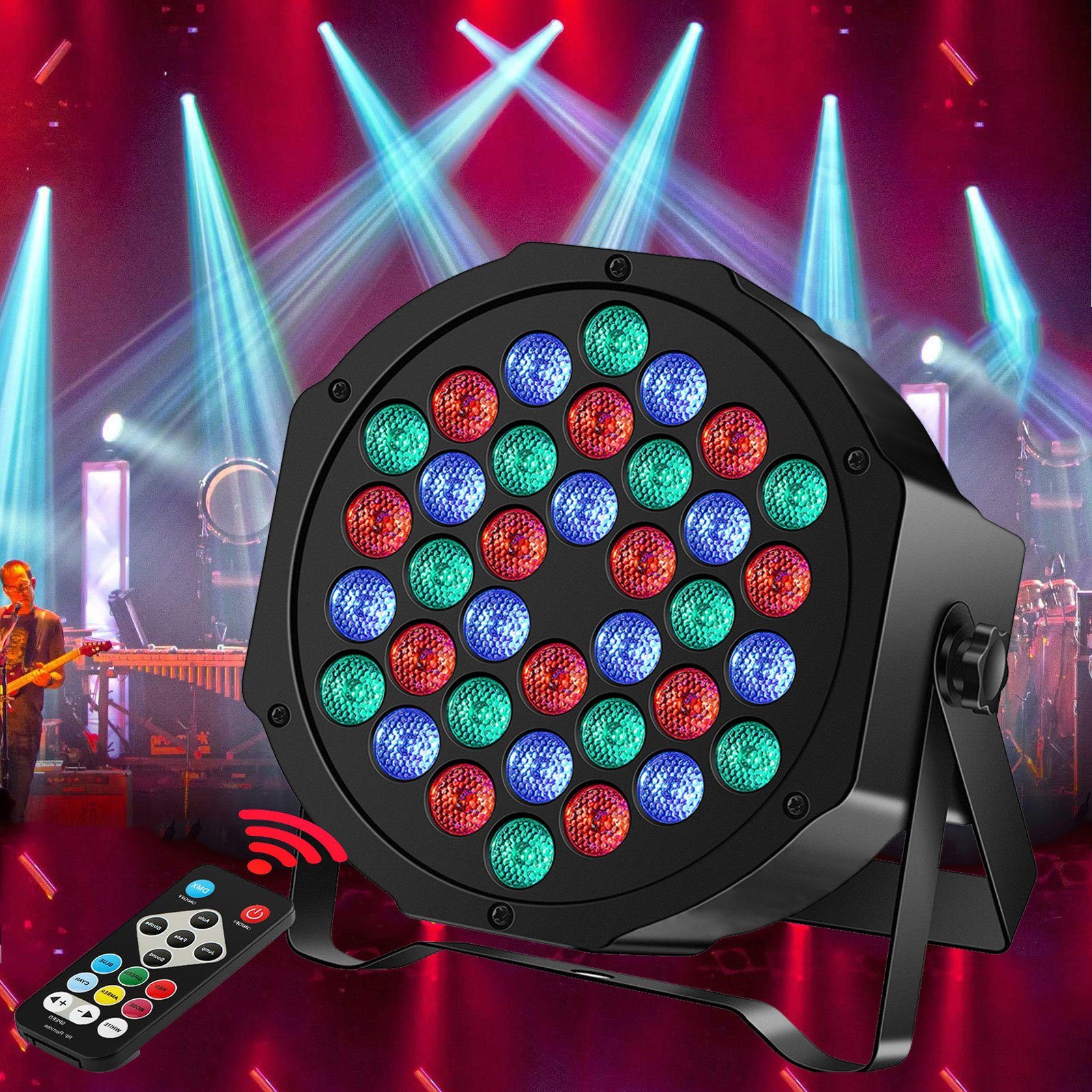 Sunicol LED-Sternenhimmel RGB Bühnenlicht Partylicht mit DMX und Fernbedien günstig online kaufen