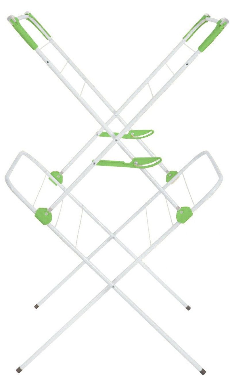 DanDiBo Turmwäscheständer Wäscheständer Turm klappbar 2 Ebenen Standtrockner 93919