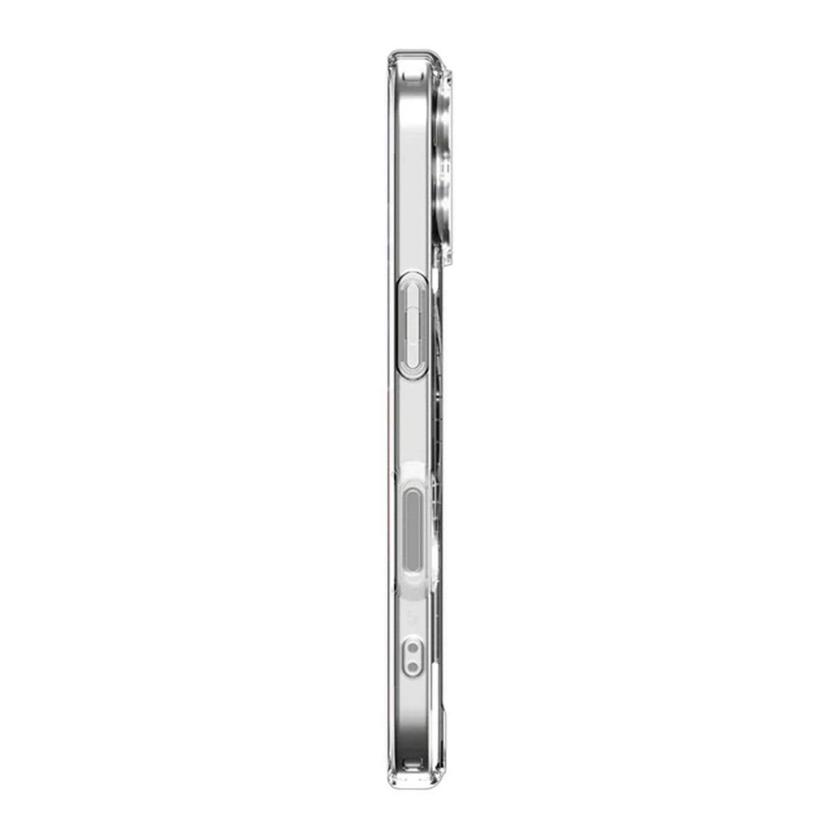 Spigen Backcover Spigen Ultra Hybrid Backcover MagSafe Apple iPhone 17 - Clear / White