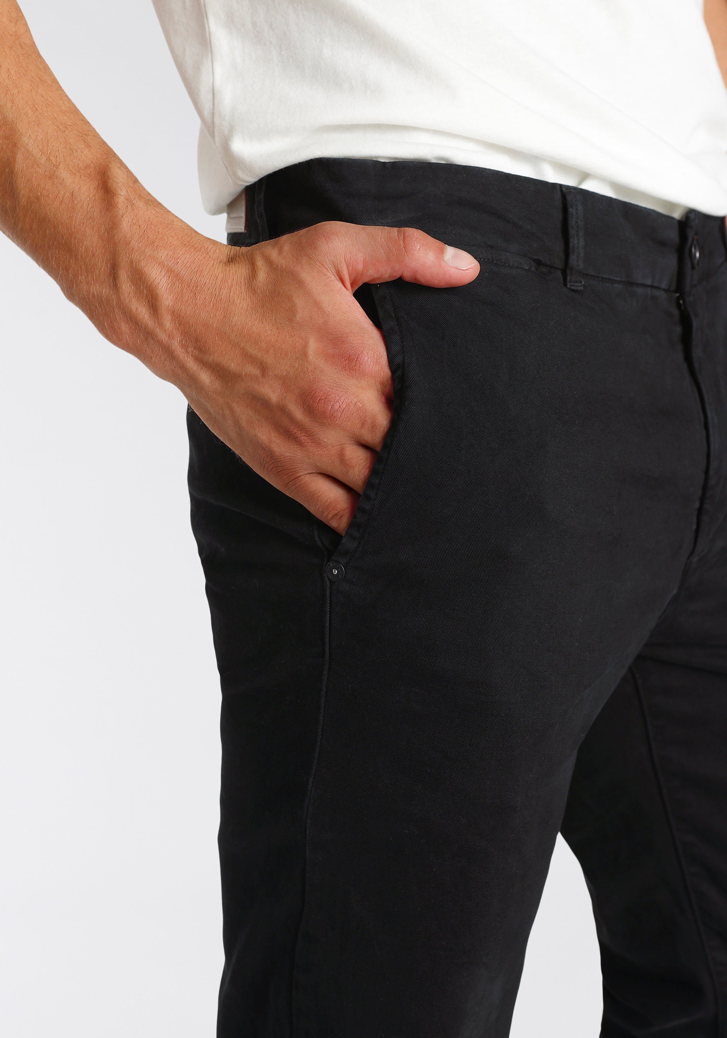 black Slim-fit-Jeans Replay