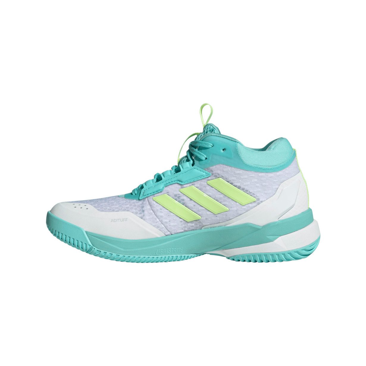 adidas Performance Hallen-Indoorschuhe CrazyFlight 6 Mid aquablau Damen Badmintonschuh
