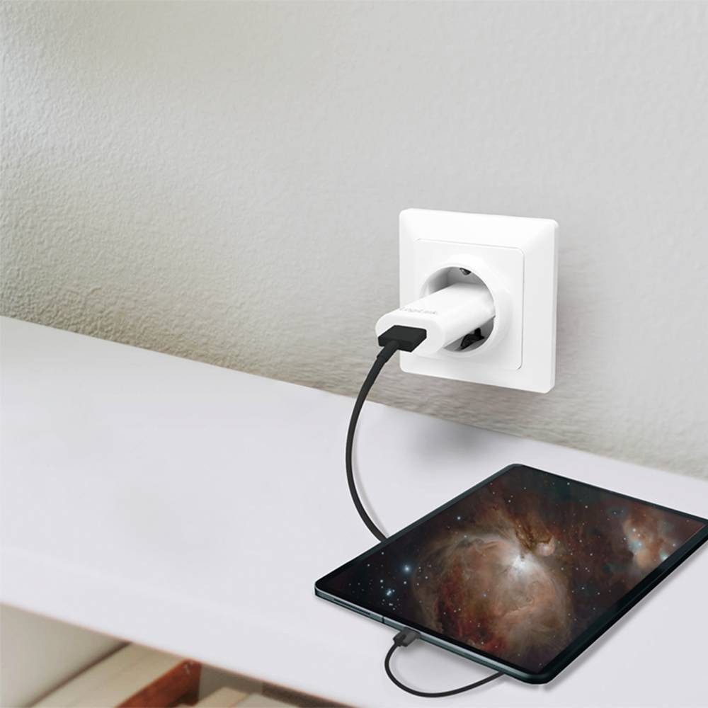 LogiLink USB-Steckdosenadapter, 1x USB-A, 5 W PA0093B USB-Ladegerät