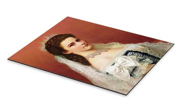 Posterlounge Alu-Dibond-Druck Georg Raab, Kaiserin Elisabeth von Österreich, Wohnzimmer Malerei