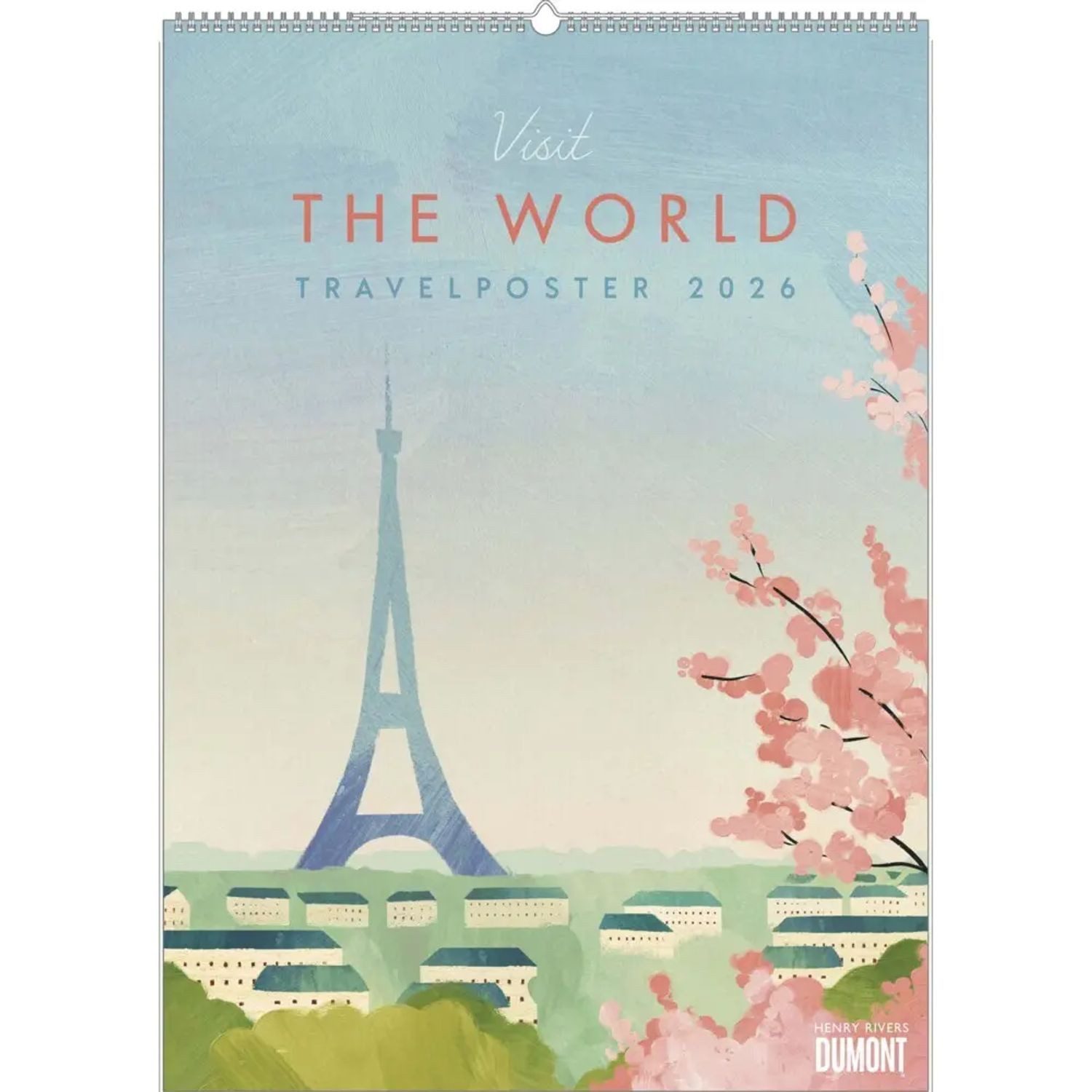 DUMONT Wandkalender DUMONT - Rivers: Travelposter 2026 - Wandkalender im Posterformat...