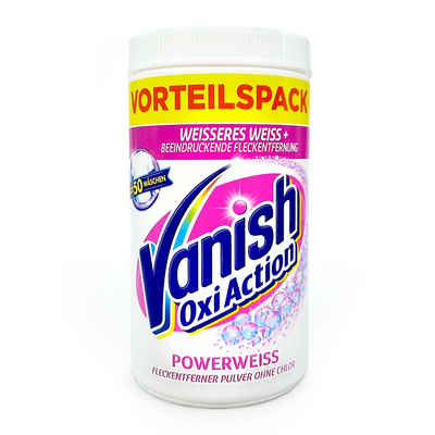 VANISH Vanish Oxi Action Fleckenentferner Pulver Powerweiss XXL Pack, 1650 g Spezialwaschmittel