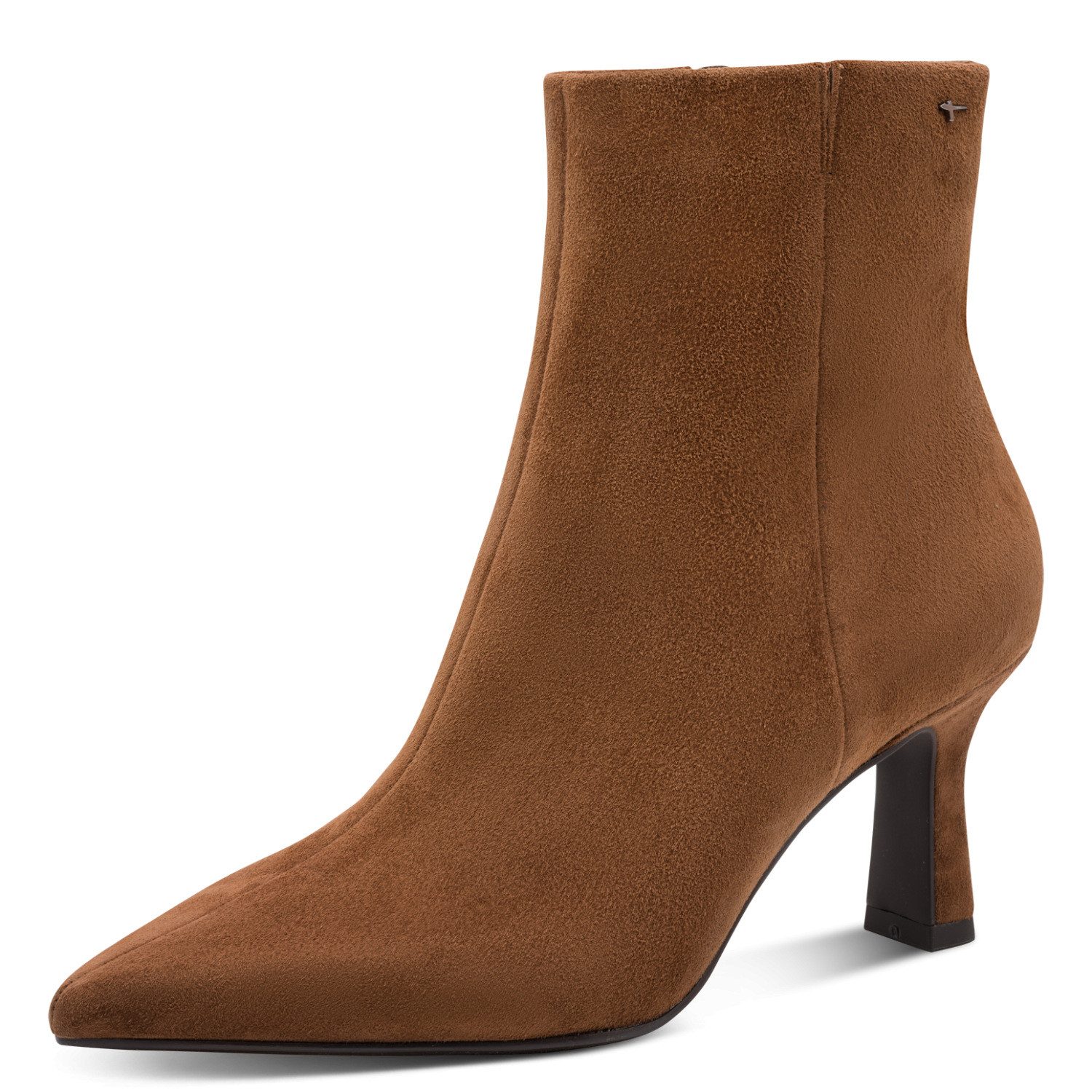 Tamaris Stiefelette Trichterabsatz, Ankleboots mit zweckmäßigem Innenreißverschluss