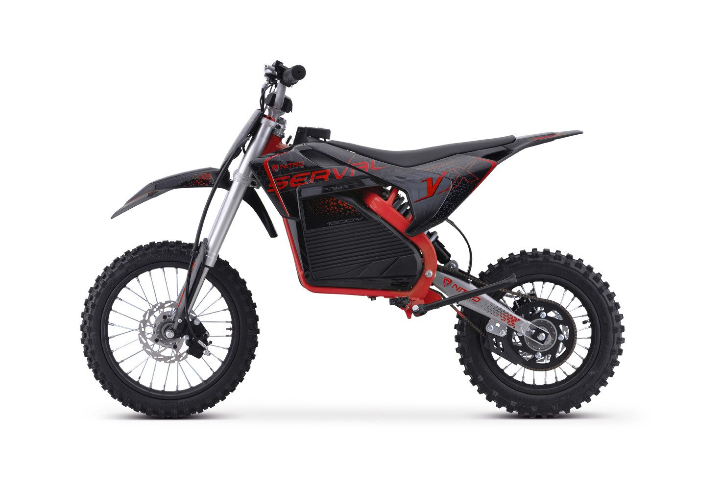 Smarty Crossrad E-Dirtbike Serval VX 1600W 48V15Ah 14"12"