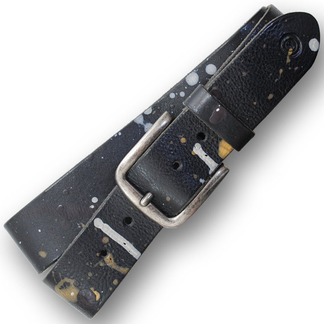 VITTOZZI Ledergürtel Gürtel, Pompei 4cm