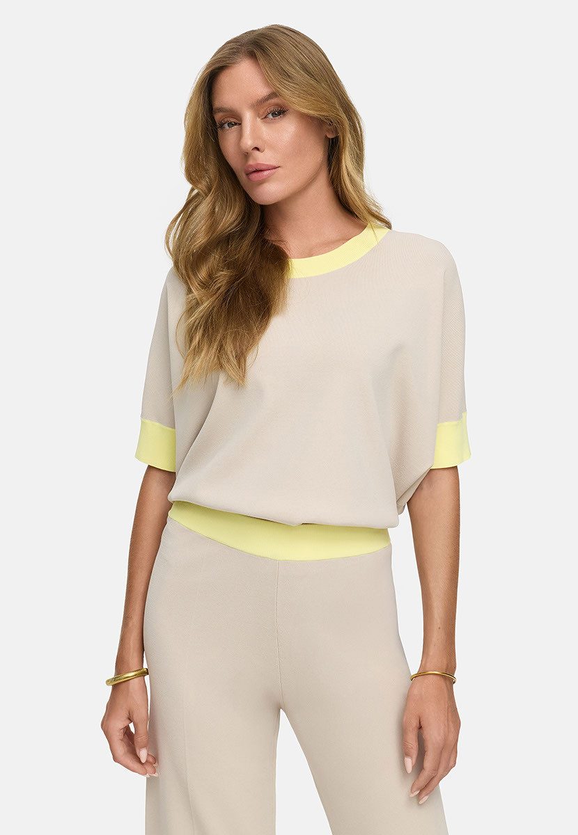 CATNOIR Strickpullover Catnoir Damen Strickshirt in Viskose (1-tlg)