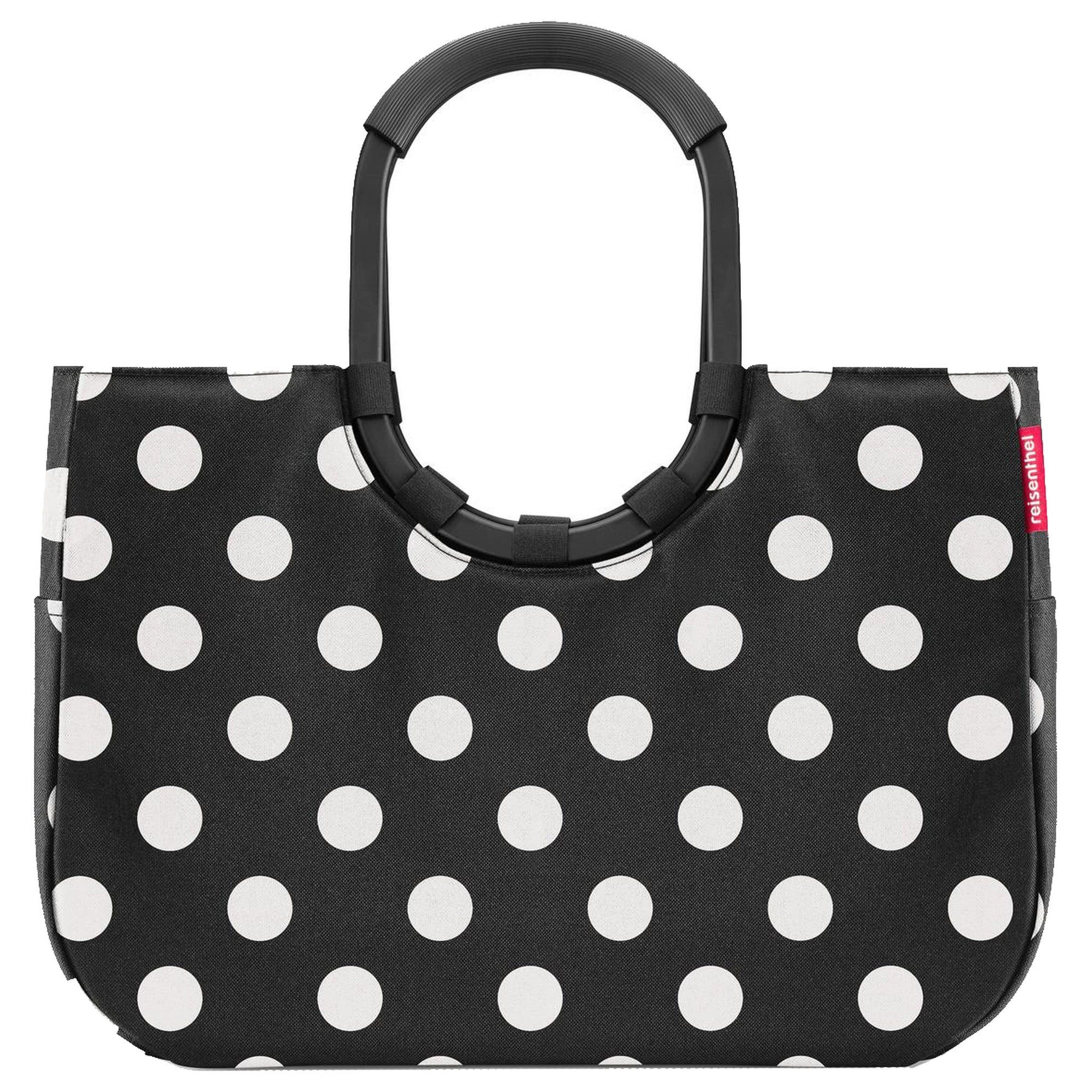 REISENTHEL® Einkaufstrolley shopping loopshopper L - Einkaufstasche mit Bügel 46 cm (frame dots, 25 l