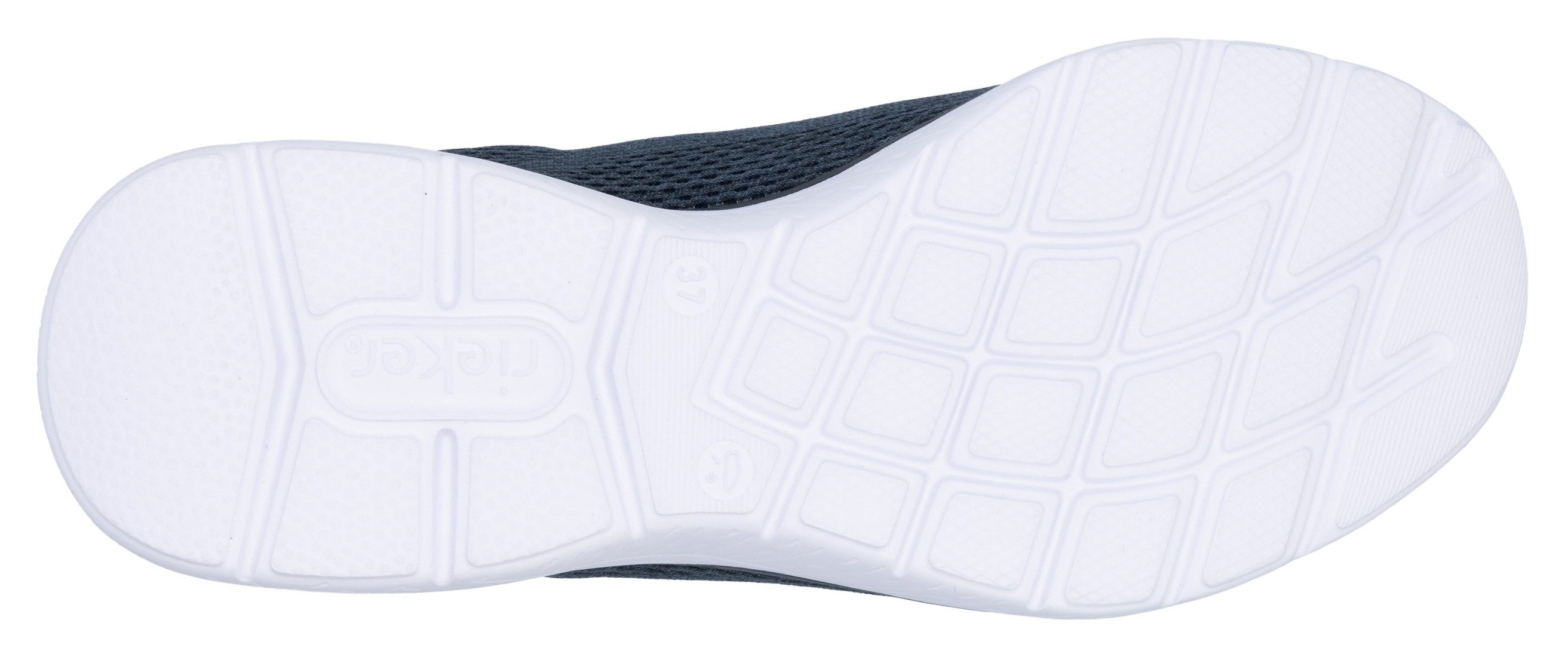 Rieker Sport Slip-On Sneaker, Schlupfschuh, Halbschuh, Freizeitsneaker mit MemoSoft-Ausstattung
