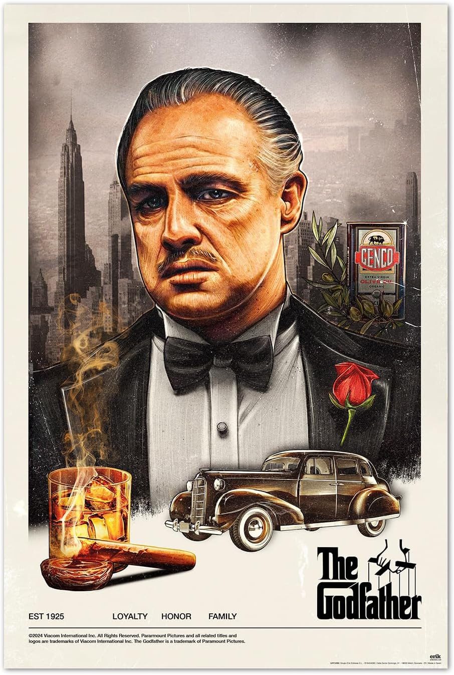 Poster MB 105 - Godfather - El Padrino - Poster 61x91,5 cm
