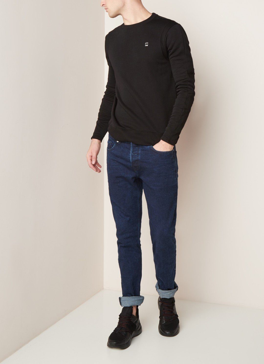 Today Stretch-Anteil, Selvedge Slim-fit-Jeans leichtem Stonewashed America mit Neil