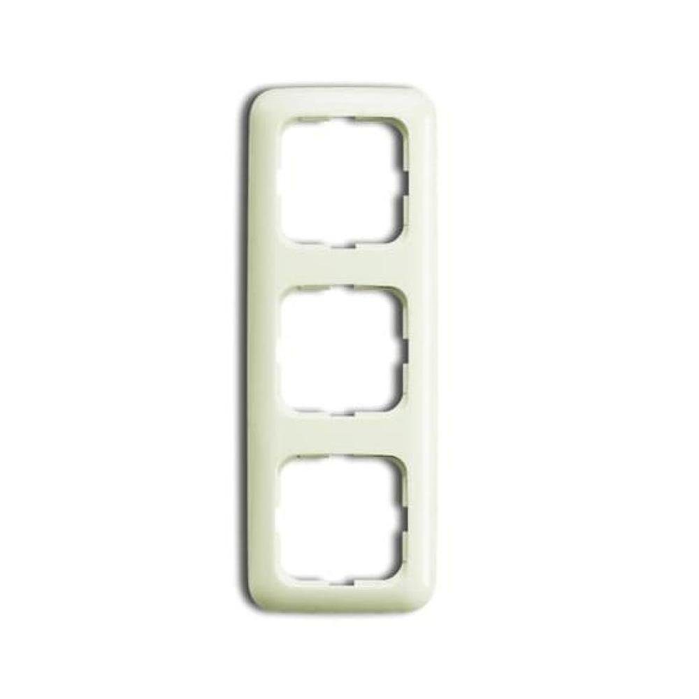 Verteiler Busch-Jaeger 2513-212, Abdeckrahmen 3-fach Rahmen