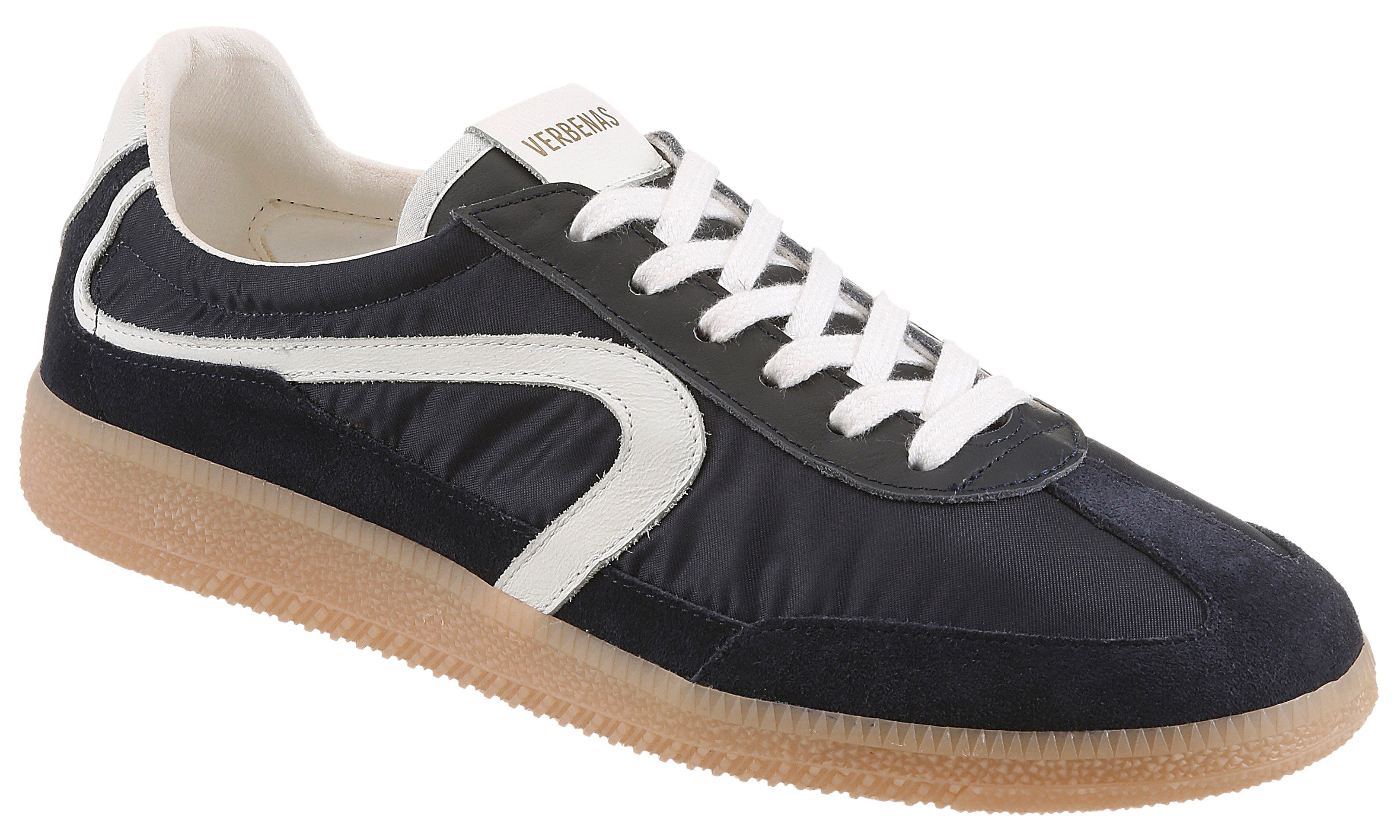 VERBENAS SIMON Sneaker Retrosneaker, Schnürschuh, Freizeitsneaker mit honigfarbener Laufsohle