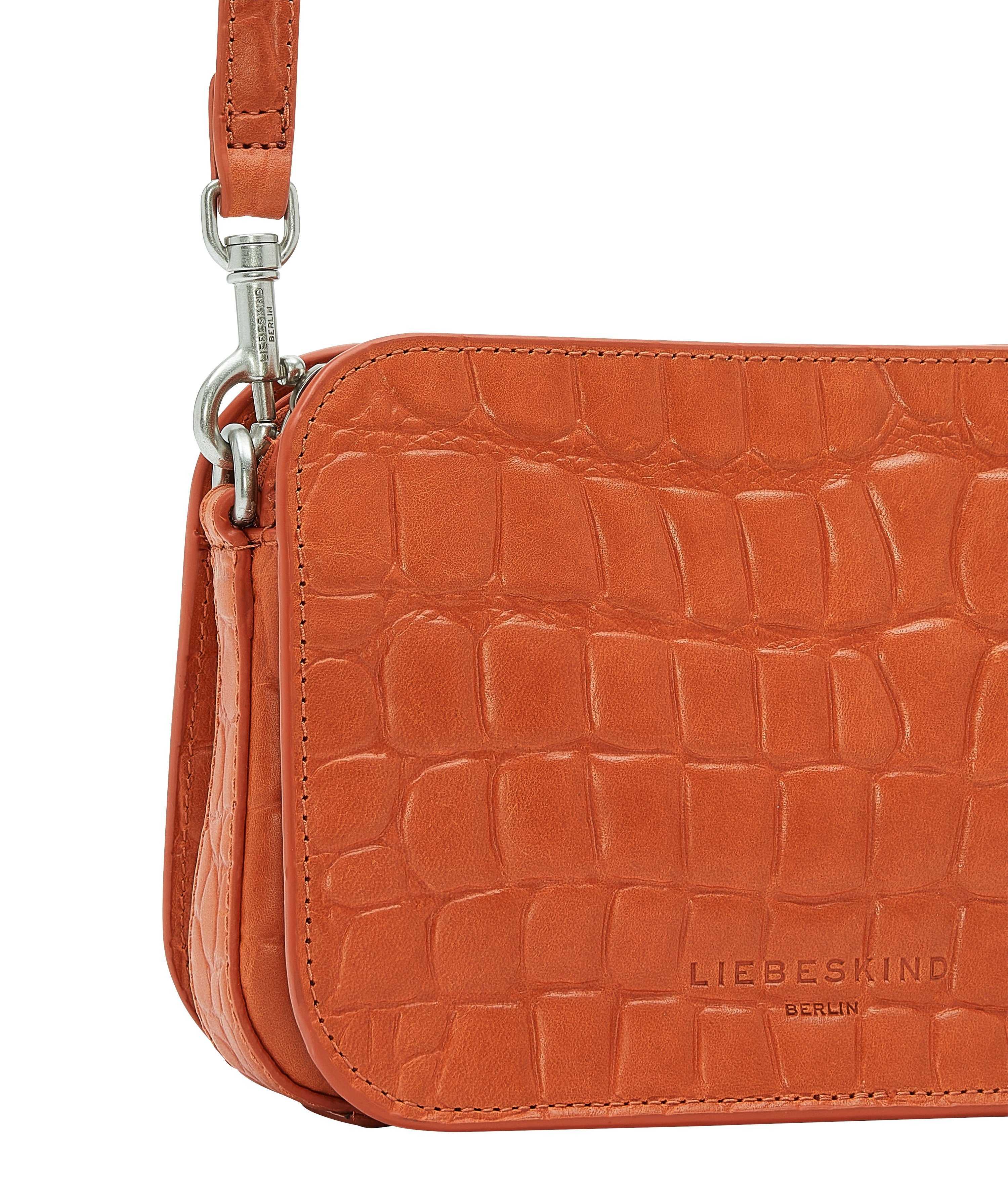 Liebeskind Berlin Umhängetasche Kroko Luka Crossbody S