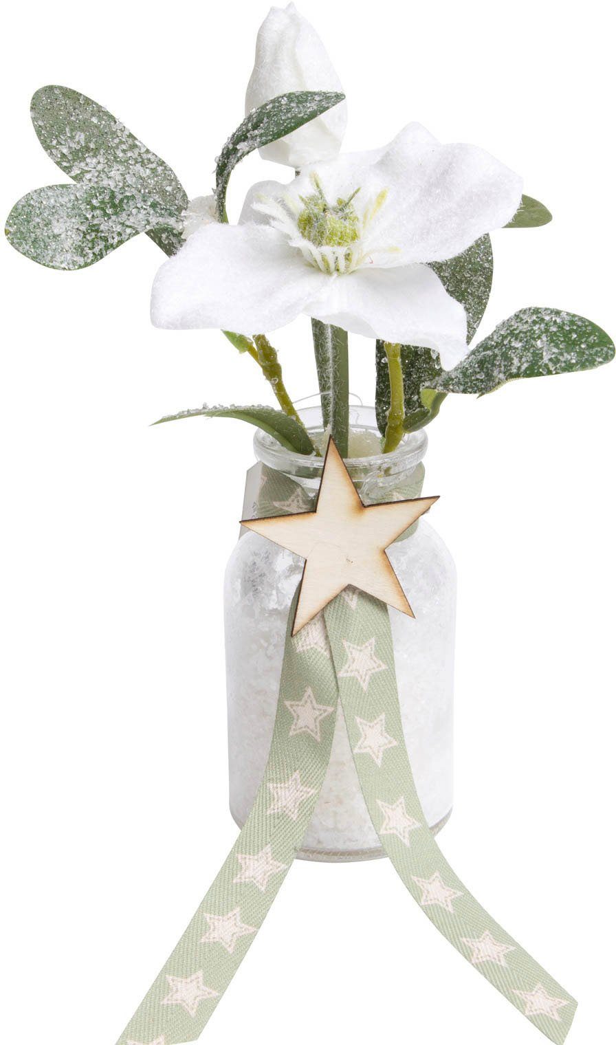 Künstliche Zimmerpflanze »Mistel-Arrangement« Mistel, Botanic-Haus, Höhe 18 cm-HomeTrends