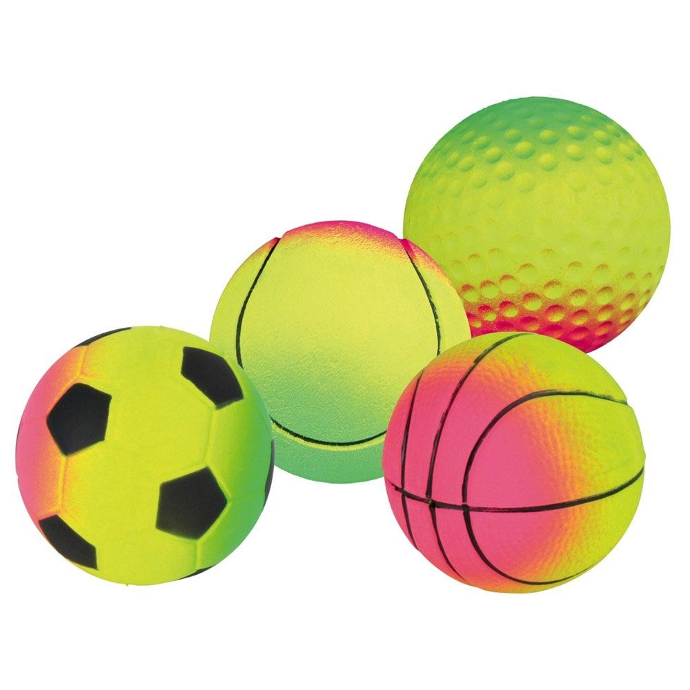 Tierball Neonbälle, schwimmt, Moosgummi - 17 Stück
