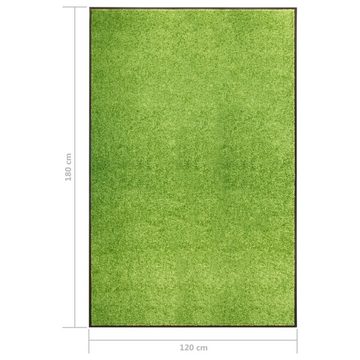 Fußmatte Waschbar Grün 120x180 cm, furnicato, Rechteckig
