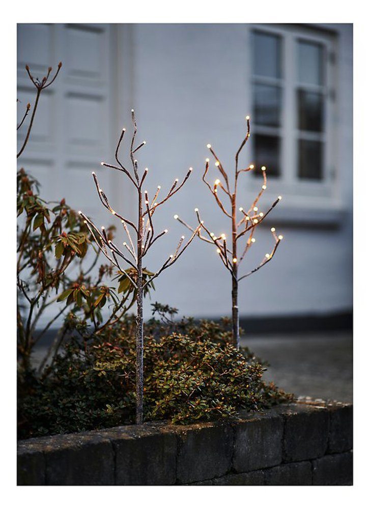 Sirius Home A/S LED Baum Alex Tree 2er Set 2 x 30 LED batteriebetrieben 80 cm, LED fest integriert, warmweiß