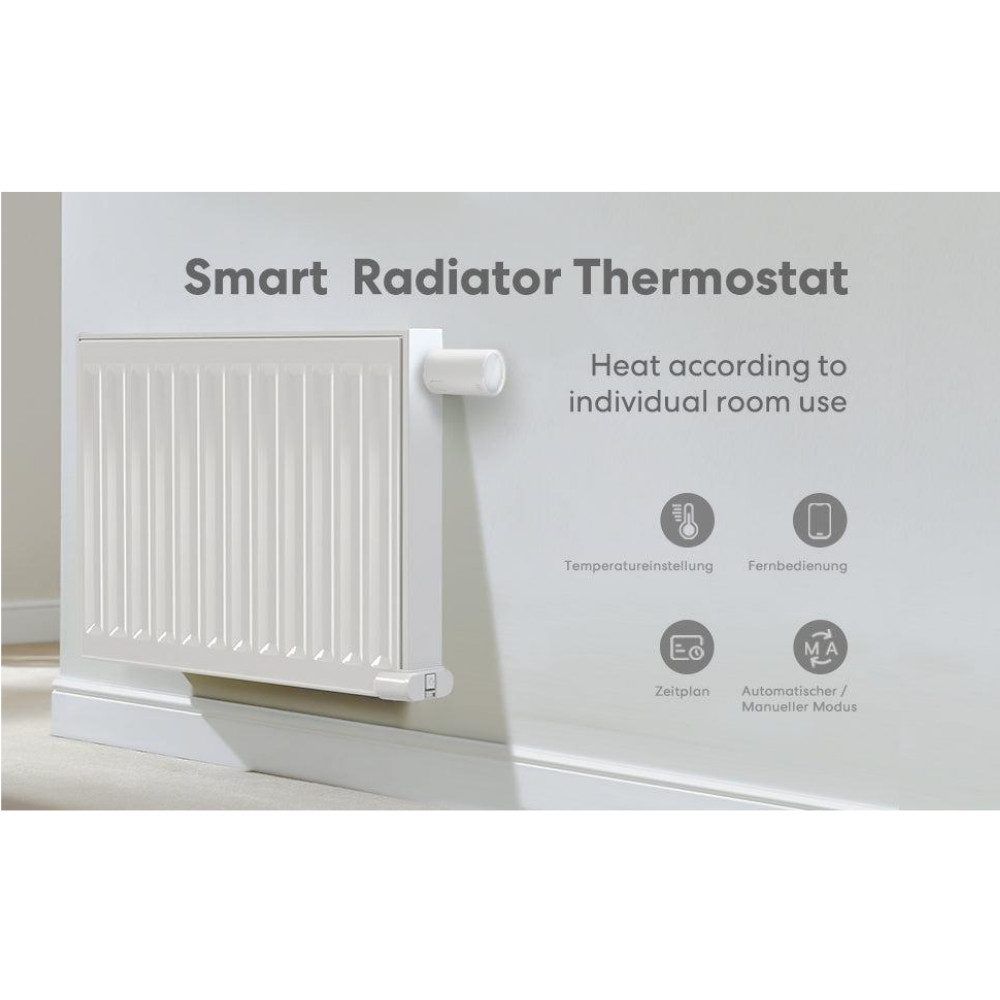 Meross Heizkörperthermostat Meross Smart Radiator Thermostat, günstig online kaufen