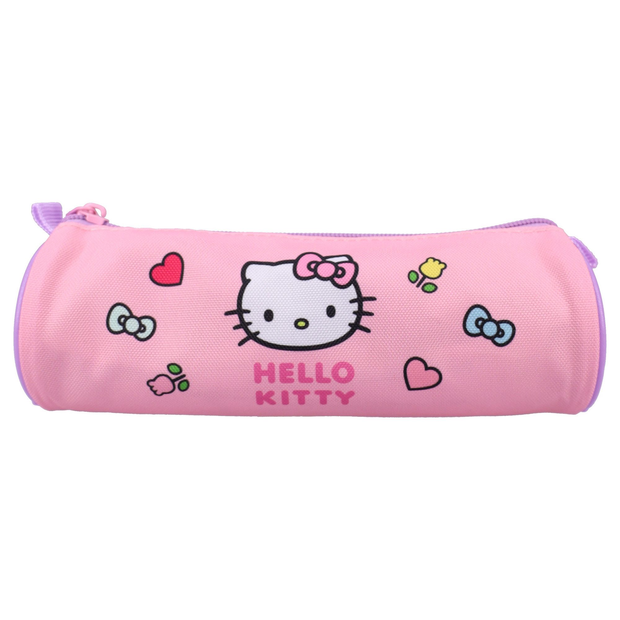 Hello Kitty Federmäppchen Stiftemäppchen Sweet Charm rosa mit Reißverschluss